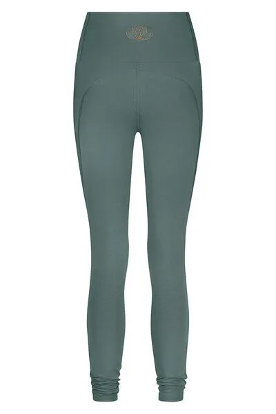 Urban Goddess Urban Goddess Surya High Waist Yoga Leggings, Forest (grün), – Produktbild 4 von 4
