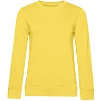 B&C Collection B&C Collection Damen Inspire Crew Neck Sweatshirt Pullover, Yellow, – Produktbild 1 von 1
