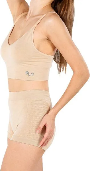 Woolona Woolona Merino Seamless Boxershorts - DORA, Ecru, – Produktbild 2 von 4