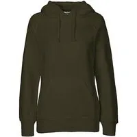 Neutral Neutral® Damen College Hoodie Hoody Kapuzenpullover Kapuzenpulli, Oliv, – Produktbild 1 von 1