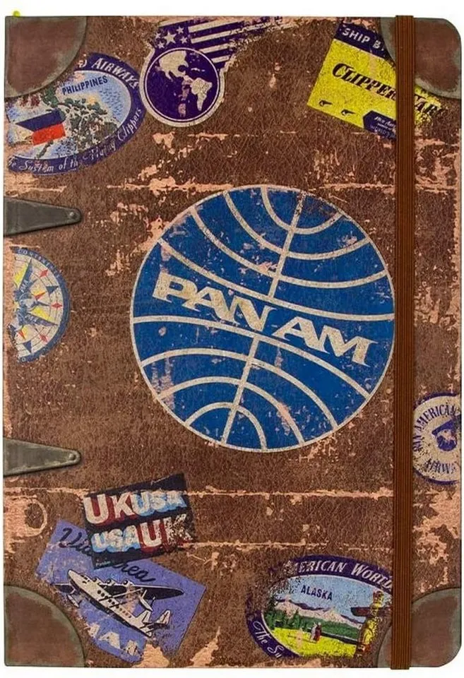 Nostalgic-Art Notizbuch DIN A5 Notizbuch - Pan Am Travel – Produktbild 2 von 4
