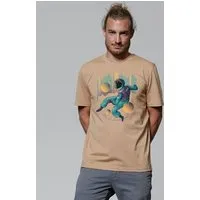 watapparel watapparel T-Shirt Unisex Techno Astronaut, Latte, – Produktbild 1 von 1