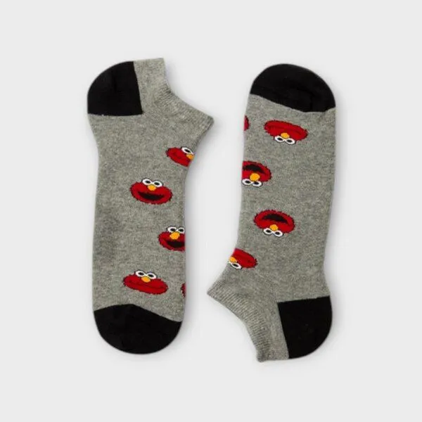 BeSocks BeSocks Sneaker Socke Bio-Baumwolle - ELMO – Produktbild 3 von 3