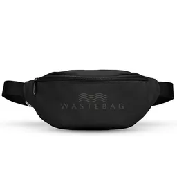 Good To Give Good To Give Bauchtasche Damen & Herren aus recyceltem Plastik | nachhaltige Gürteltasche & Umhängetasche | vegane Reisetasche Hip Bag | schwarz – Produktbild 1 von 1