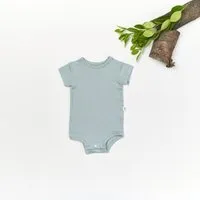 tetoi vienna tetoi-vienna TENCEL kurzarm Baby Body "Waldbad" – Produktbild 1 von 1