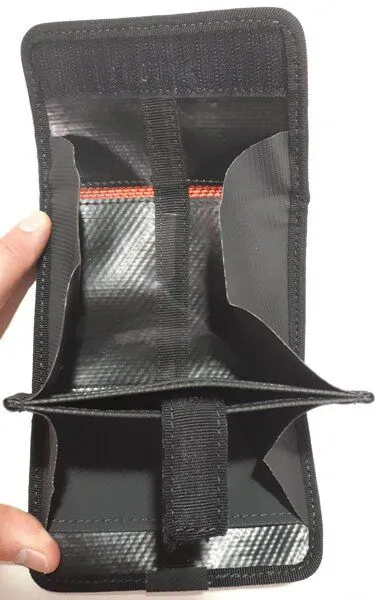 Feuerwear Feuerwear Geldbörse Tyler aus Feuerwehrschlauch, Rot, – Produktbild 3 von 3