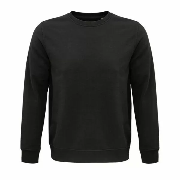 Sol's Sol's Unisex Comet Sweatshirt XS - 4XL in 8 verschiedenen Farben Damen Herren Pullover, Deep charcoal grey (solid), – Produktbild 1 von 4