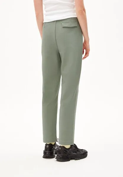 ARMEDANGELS ARMEDANGELS LINAA LOU - Damen Jerseyhose aus Bio-Baumwoll Mix, Grey green, – Produktbild 2 von 4