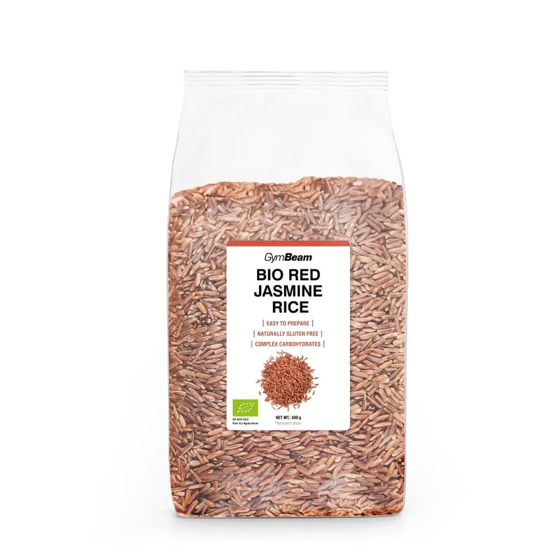 GymBeam Bio GymBeam BIO Roter Jasminreis (ungeschält) 500 g – Produktbild 1 von 1