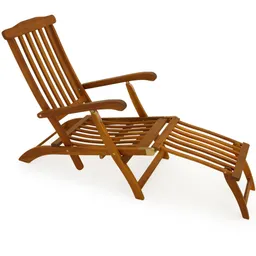 Casaria® Casaria Casaria Sonnenliege Queen Mary Akazie 169 x 95 x 54cm braun – Produktbild 1 von 1