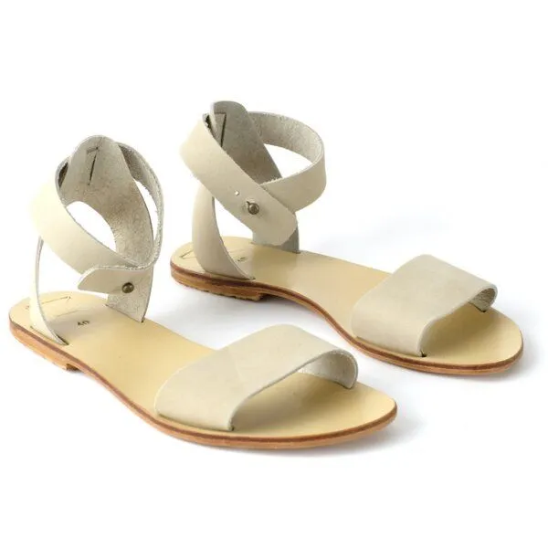 SORBAS SORBAS '28 Sandalen aus Leder, Weiß, – Produktbild 3 von 3