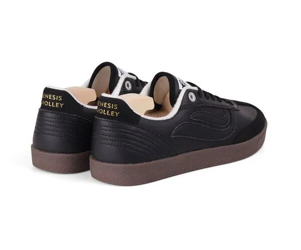 Genesis Footwear Genesis Footwear Genesis G-Volley Ton Sur Ton Unisex Vegan Sneaker, Black /deep gum (schwarz), – Produktbild 2 von 4