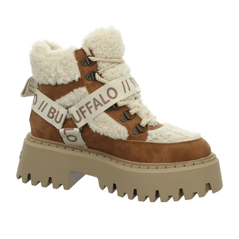 Buffalo Buffalo ASPEN COM MID WARM - VEGAN NUB für Damen, Braun, – Produktbild 6 von 7