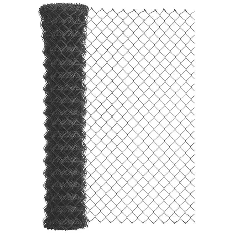 Alberts ALBERTS Maschendraht-Geflecht, anthr. 7016, Höhe: 800 mm, Gesamtl. 25m, Baumkuchenwicklung – Produktbild 1 von 1