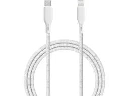 Upström Upström Ladekabel "ESSENTIALS" USB-C auf Lightning,  weiß, 2,5 m – Produktbild 1 von 1