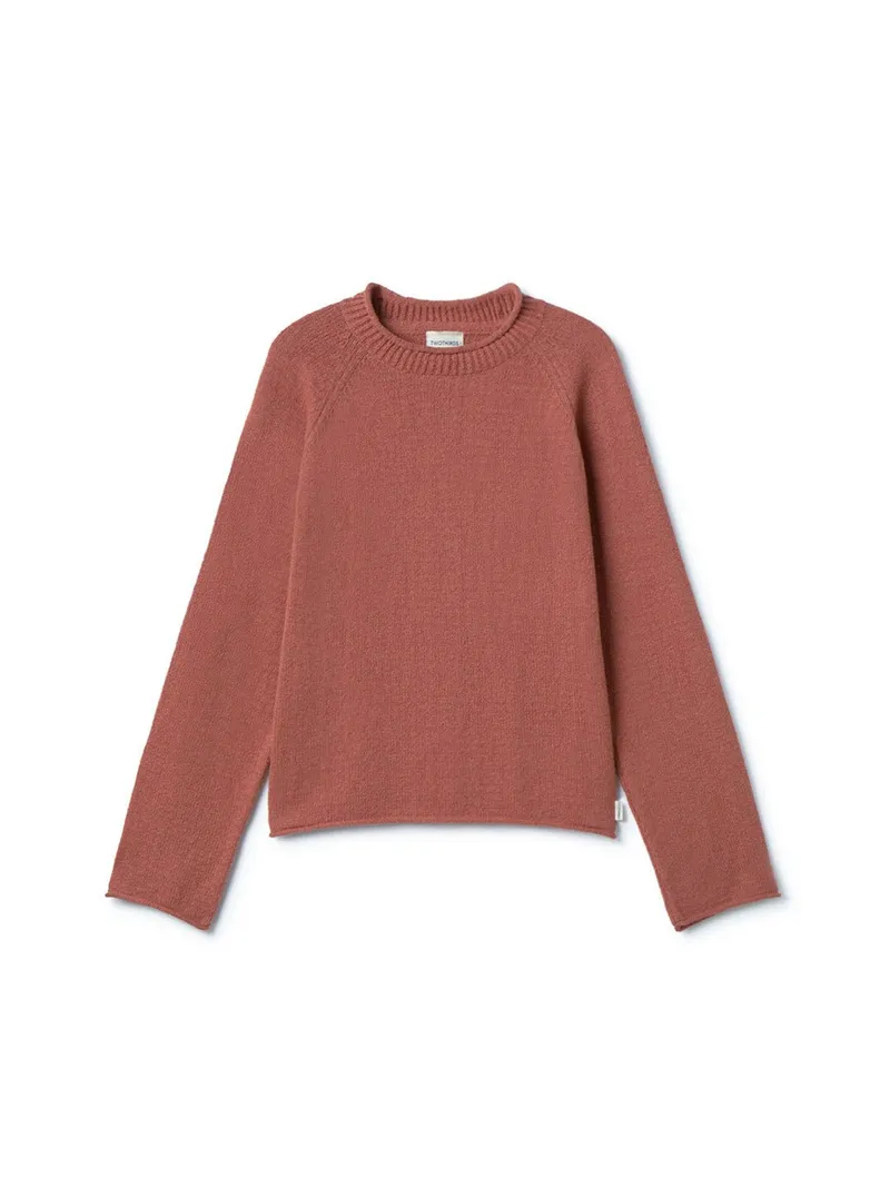 TWOTHIRDS TWOTHIRDS Damen vegan Pullover Glen Adobe Rose, Rosa, – Produktbild 2 von 2