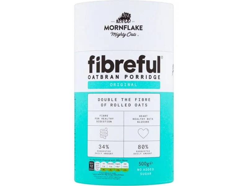 MornFlake MornFlake Fibreful Oatbran Porridge 500 g – Produktbild 1 von 1