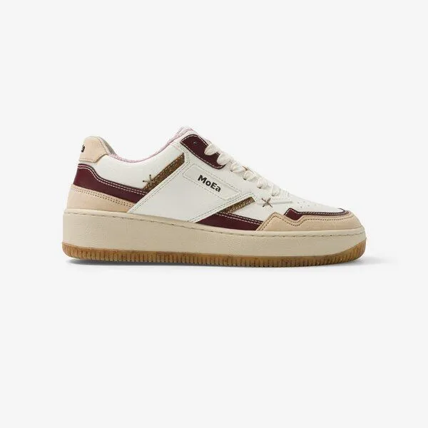 MoEa MoEa Sneakers GEN1 - Grapes Wine Natural, Natural, – Produktbild 1 von 4