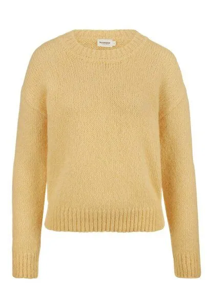 hessnatur hessnatur Strick Pullover Relaxed aus Alpaka mit Bio-Baumwolle, Jojobagelb, – Produktbild 3 von 4