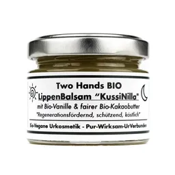 Two Hands BIO Two Hands BIO Lippenbalsam „KussiNilla“ mit echter Bio-Vanille & fairer Bio-Kakaobutter - Bio Vegan – Produktbild 1 von 1