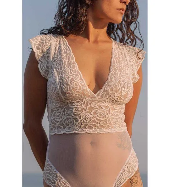 Anekdot Anekdot Bodysuit Amara, White, – Produktbild 3 von 4