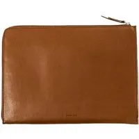 GREVIRO GREVIRO Laptop & Device Tasche aus Kaktusleder (vegan) - für MacBook, iPad, Surface, Galaxy & HP EliteBook bis 14", Camel braun, – Produktbild 1 von 1