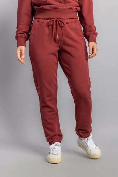 DIRTS dirts Sweatpants Unisex, Royal burgundy, – Produktbild 4 von 4