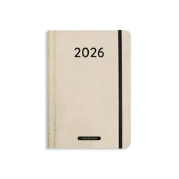 matabooks® matabooks® Nachhaltiger A5 Kalender, Jahresplaner – Samaya 2026 Farbe: Nature M (DE/EN) – Produktbild 1 von 1