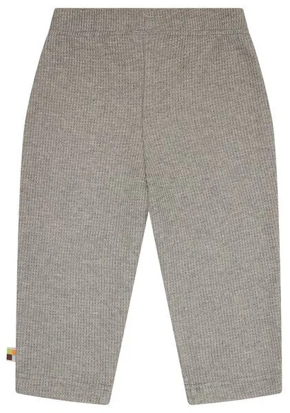 loud + proud loud + proud Babys & Kinder Hose in Waffelstruktur, GOTS-zertifiziert, Grey(grau), – Produktbild 3 von 3