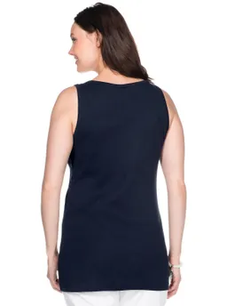 sheego Longtop marine – Produktbild 1 von 1