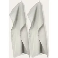 KUSHEL KUSHEL Leinen Tea Towel Duo, Cloud grey hellgrau, – Produktbild 1 von 1