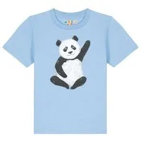 watabout kids watabout.kids T-Shirt Kinder Panda, Blue soul, – Produktbild 1 von 2