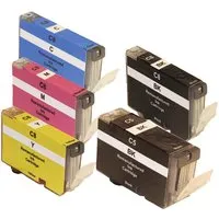 Memo memo Tintenpatronen ersetzt Canon PGI-5BK, CLI-8BK/C/M/Y, 5er-Set – Produktbild 1 von 1