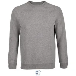 NEOBLU NEOBLU Cotton Classics-24.3194 Herren Raglan Sweater Gr. XXL grey melange – Produktbild 1 von 1