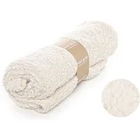 HANS NATUR Stillkissenbezug Baumwoll-Teddyplüsch natur Länge 200 cm – Produktbild 1 von 1