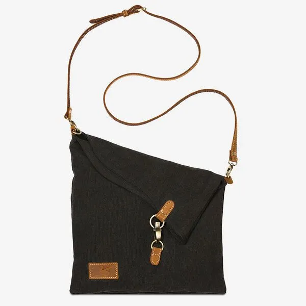 Dragolina Dragolina Flapover Crossbodytasche Nele, Anthrazit (schwarz), – Produktbild 1 von 2