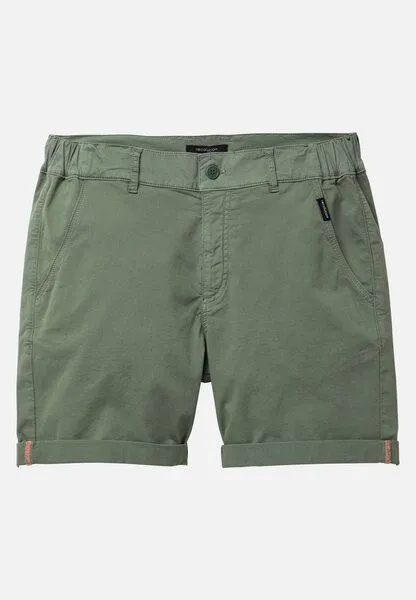 recolution Herren Shorts aus Bio-Baumwolle - MAJORAM - recolution, Khaki (grün), – Produktbild 3 von 4