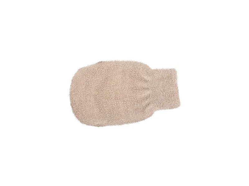 Kost Kamm Kost Kamm Massagehandschuh, Leinen gestrickt, Natur, braun, – Produktbild 1 von 1