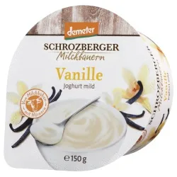 Schrozberger Milchbauern Schrozberger Milchbauern Joghurt mit Vanille – Produktbild 1 von 1