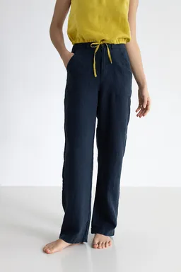 TWOTHIRDS TWOTHIRDS Damen vegan Hose Jaz Blue Night – Produktbild 1 von 1