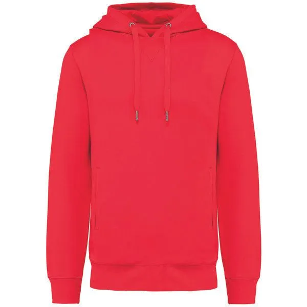 Greenspired Greenspired Umweltfreundliches Unisex-Kapuzensweatshirt- French Terry 300 g/m² XXS - 4 XL, Rot, – Produktbild 1 von 1