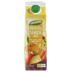 dennree Gelber Frucht- & Gemüsesaft – Produktbild 1 von 1