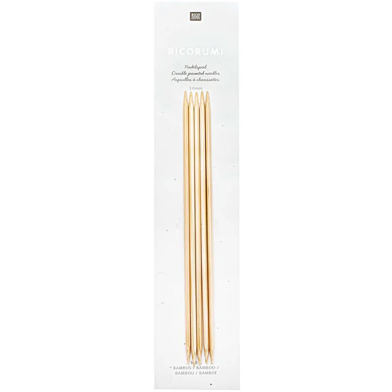 Rico Design Rico Design Nadelspiel Ricorumi 3mm 15cm – Produktbild 1 von 1