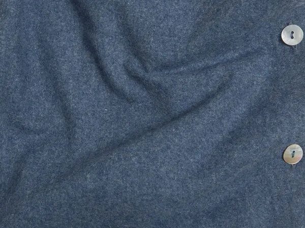 Yumeko Yumeko Kissenbezug aus Velvet Flanell, Denim blue, – Produktbild 4 von 4