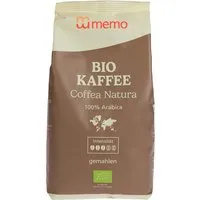 Memo memo Bio-Kaffee 'Coffea Natura' gemahlen 500 g – Produktbild 1 von 1