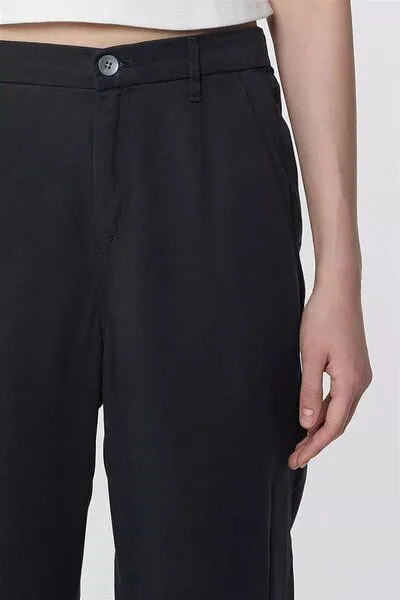 DAWN DAWN Tapered Fit Tencelhose Jogger Modell: Sunshine, Dark navy (blau), – Produktbild 4 von 4