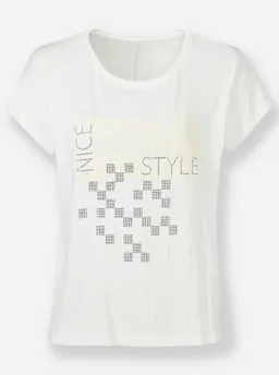 heine Rundhalsshirt ecru – Produktbild 1 von 1