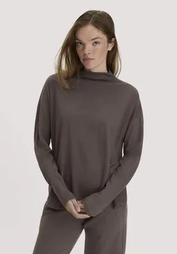 hessnatur hessnatur Longsleeve Oversize aus reiner Bio-Merinowolle – Produktbild 1 von 1