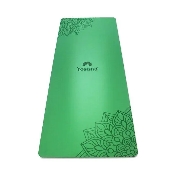 Yosana Yosana Yogamatte Ultra Grip inkl. Baumwolltragegurt (Grün) – Produktbild 5 von 8