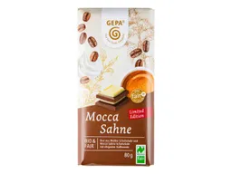 gepa GEPA Bio-Schokolade 'Mocca Sahne', 80 g – Produktbild 1 von 1